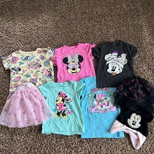 Minnie Mouse Bundle Girls Size 5